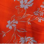 Nicholas Triangle Top Slip Dress Red Orange Floral Size 4 Photo 10