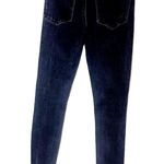 Aeropostale Aero Black Jeans Distressed Skinny Raw hem women's Size 6 stretch Photo 4