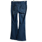 Free People Blue Flare Wide Leg Jeans Photo 8