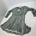 Veronica Beard Veronica‎ Beard Desio V-Neck Mini Dress Forest Green Multi Womens Size 10 NEW Photo 10