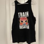 Dragon Ball Z ‘Train Insaiyan' Graphic Tank Top Black Size XL Photo 1