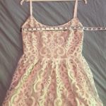 Tobi White Cutout Lined Lace Sleeveless Mini Dress Women Small Photo 6