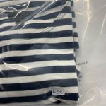 J.Crew Chic Striped Navy and White Top Photo 9