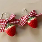 Lemon & Strawberry Earring Bundle Yellow Photo 3