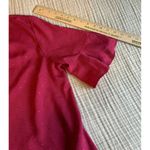 Elle  Women's Magenta Swiss Dot  Blouse 3/4 Bell Sleeves Size Med Photo 4