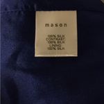 Michelle Mason Mason blue silk mini size 0 NWT Photo 4