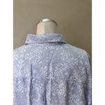 Marine layer  Carlin Floral Button Down Shirt Blue S EUC Cottage Boho Romantic Photo 11