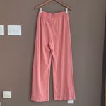 ZARA Flowing Wide Leg Trousers in Pink Size Medium Photo 8