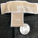 Michael Kors Womens Gray Skinny Pants Size 16 W Front Zip & Pockets Photo 3