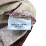 Blue Bay California Drawstring Turtleneck Pullover Long Sleeve Sweater Red Size M Photo 5