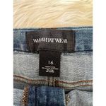 Who What Wear Denim Pencil Skirt - Size 16 Photo 2