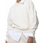Uniqlo Cropped Sweatshirt NWT Off White XXL Photo 0