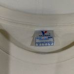 Yazbek Dog Graphic T-Shirt - white discolored large Photo 1