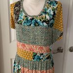 Johnny Was Patchwork Knit Jersey Minidress Photo 6