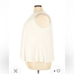 Universal Standard  Cupro Shell Blouse Sleeveless Gathered Waist Cream XS NWT Photo 3