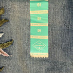 st. john's bay NWT Saint John’s Bay Embroidered Floral Jeans  Photo 3