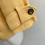 NWOT KASPER Notched Collar tweed Blazer Jacket Petite Small Mustard Yellow Size undefined Photo 4