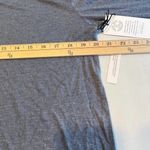 Treasure & Bond Women's Blue Long Sleeve Crew Neck T-Shirt Top Photo 5