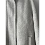 J.Crew  Women's City Coat Wool Blend Light Gray Size 6 Winter Overcoat Classic Photo 4