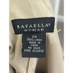 Rafaella Pleated Blazer Size 2 X B-R Photo 4