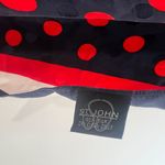 St. John Red White Blue 100% Silk Scarf Photo 3