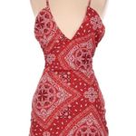 Jagger and Stone Red Paisley Dress Photo 2