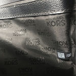 Michael Michael Kors black large leather shoulder bag purse tote Photo 10