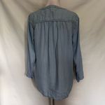 Cloth & Stone  Chambray Denim Womens Top Size M Coastal Cowgirl Boho Minimalist Photo 7