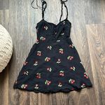 For Love & Lemons Cherry Twist Tank Dress Cherry Burnout Photo 0