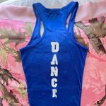 Zenana Outfitters y2k mcbling blue dance printed tank top Photo 2