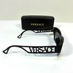 Versace  53mm Irregular Sunglasses VE4432U Black NEW Photo 9