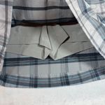 Nike Golf Skort Plaid DRI-FIT Athletic Performance Skirt Gray Black Size 4 Photo 3