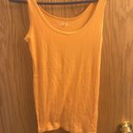 Caslons women orange tank top size large Photo 2