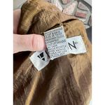 Jacket windbreaker floral mustard rust green 1980s Yellow Size XL Photo 10