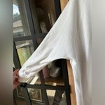 Free People  waffle knit oversized top tunic sweater textured loose thermal boat Photo 4