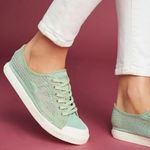 Tretorn Sz 7.5 Women's Green Tournament Net Mesh Low Top Sneakers Photo 0