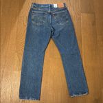 Levi's Premium 501 Original Fit Denim Jeans No Stretch Medium Wash Photo 1