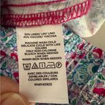 Loft  Floral Button Pull-on Midi Skirt Women’s size Medium Pink Blue Green colors Photo 9