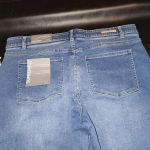 Soft Surroundings NWT  Womens Straight Leg Full Length Jeans XL‎ Photo 3