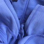 Talbots beautiful blue square neck wide pleat stretch dress Photo 4