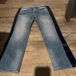 Driftwood  | Candace Cropped Straight Jeans w Satin Ribbon Side Stripe Sz 26 Photo 6