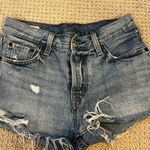 Levi's levi’s size 25 jean shorts 501 Photo 0