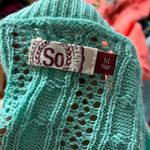 SO Y2K  Kohl’s Grunge Green Knit Cable Knit Sweater Photo 5