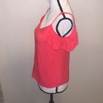 Candie's Candie’s Pink cami off shoulder v-neck crop top Photo 5