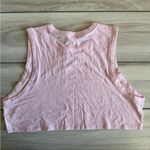 SKIMS Boyfriend Cropped Tank Pink Medium NWT Photo 2