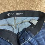 Torrid  Bombshell Wide Leg Jeans Supersoft High Rise Medium Wash Denim Size 14S Photo 4