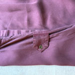 Michael Stars Burgundy Band Collar Sleeveless Pleated Shoulder Shirt Dress Sz L Photo 7