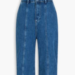 Paige  Denim Belted Button-Front Jumpsuit – Size 0 Photo 0