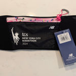 New Balance NWT TCS New York City Marathon 2024 Running Belt Black Pink OSZ Photo 0