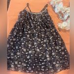 Victoria's Secret  Angel Floral Scoop Neck Babydoll Nighty Chemise Size L Photo 2